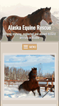 Mobile Screenshot of alaskaequinerescue.com